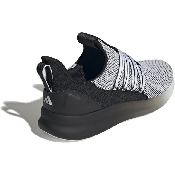 🆕Adidas Mens White/Black/White Imported Rubber Lite Racer Adapt Pull-On Shoes - Picture 6 of 11